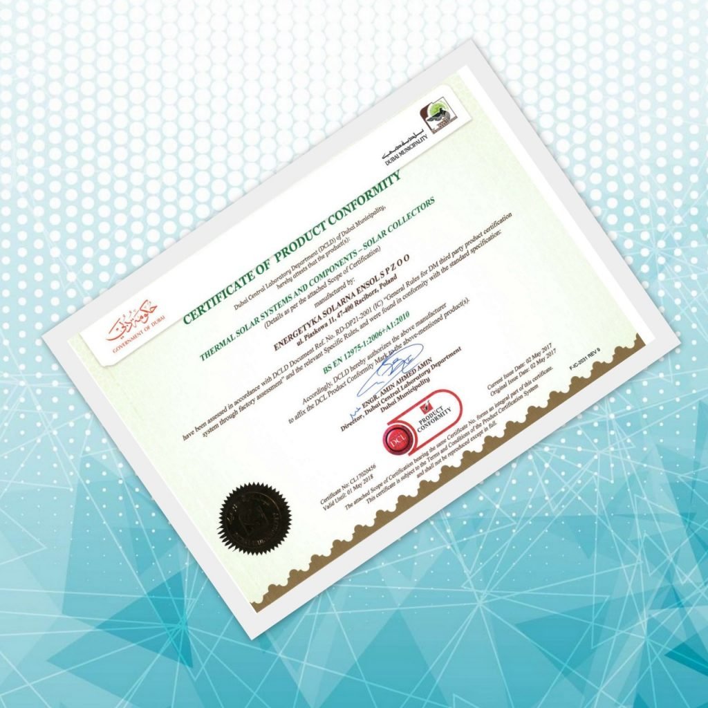 Dm Pproval Sign VERSOL DM APPROVAL | Versol Group | Water Heating/Cooling Specialist